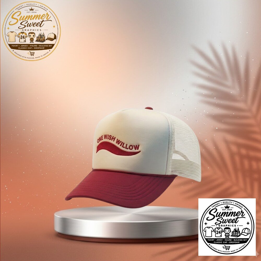 One Wish Willow Vintage Trucker Hat