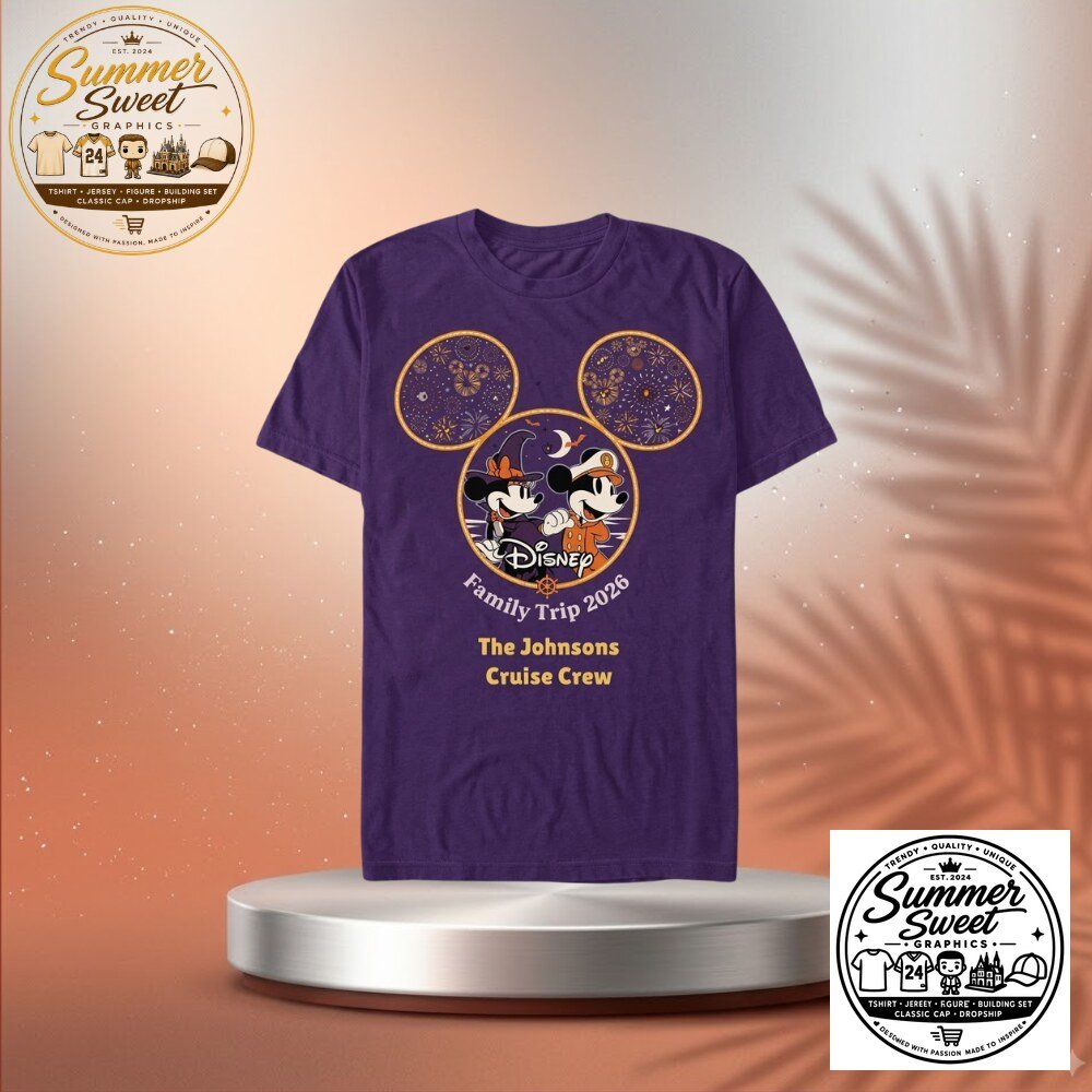 Halloween Disney Cruise 2026 Shirt Matching Tee