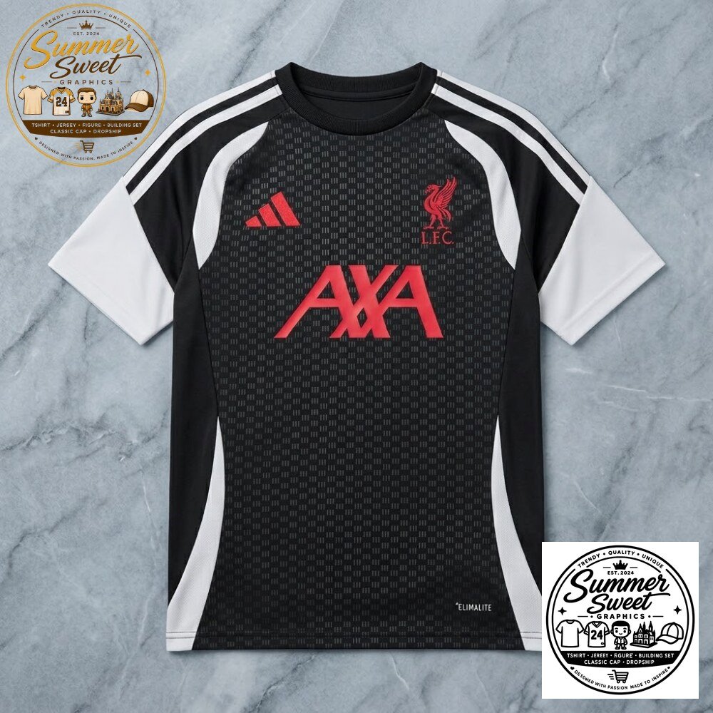 Liverpool FC Black Training Jersey 2026 2027 5 Liverpool FC Black Training Jersey 2026 2027