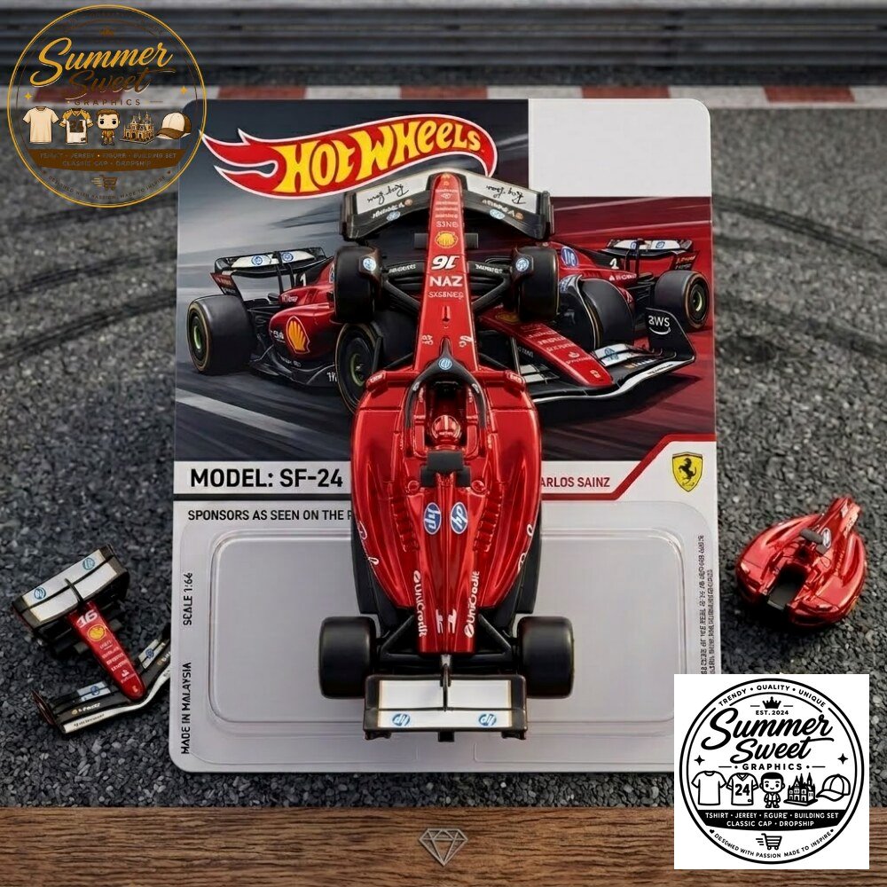 The SF-26: Monza Hot Wheels Ferrari F1 Model Car 1:64 Scale Collectible