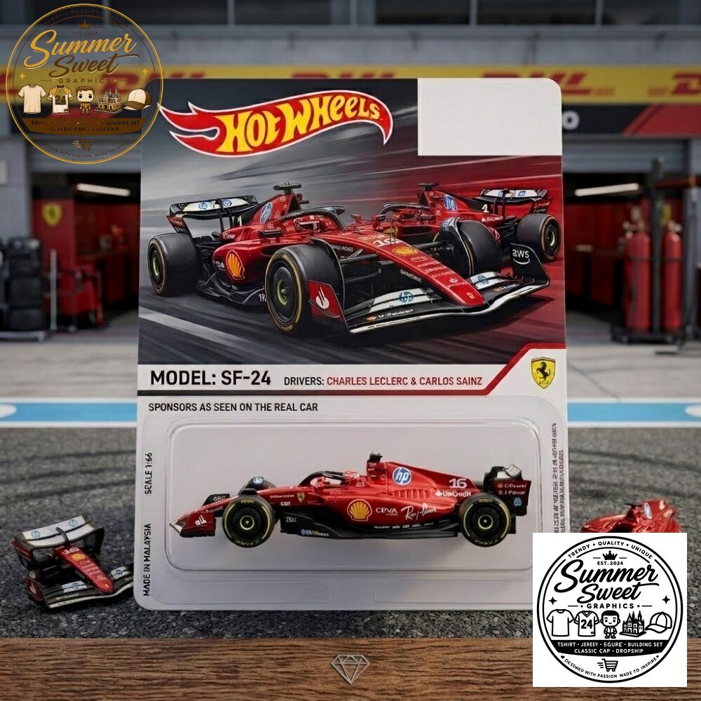The SF-26 Monza Hot Wheels Ferrari F1 Model Car 164 Scale Collectible SF-26 Monza Hot Wheels Ferrari F1 Model Car - 1:64 Scale Collectible – image 2 of 3