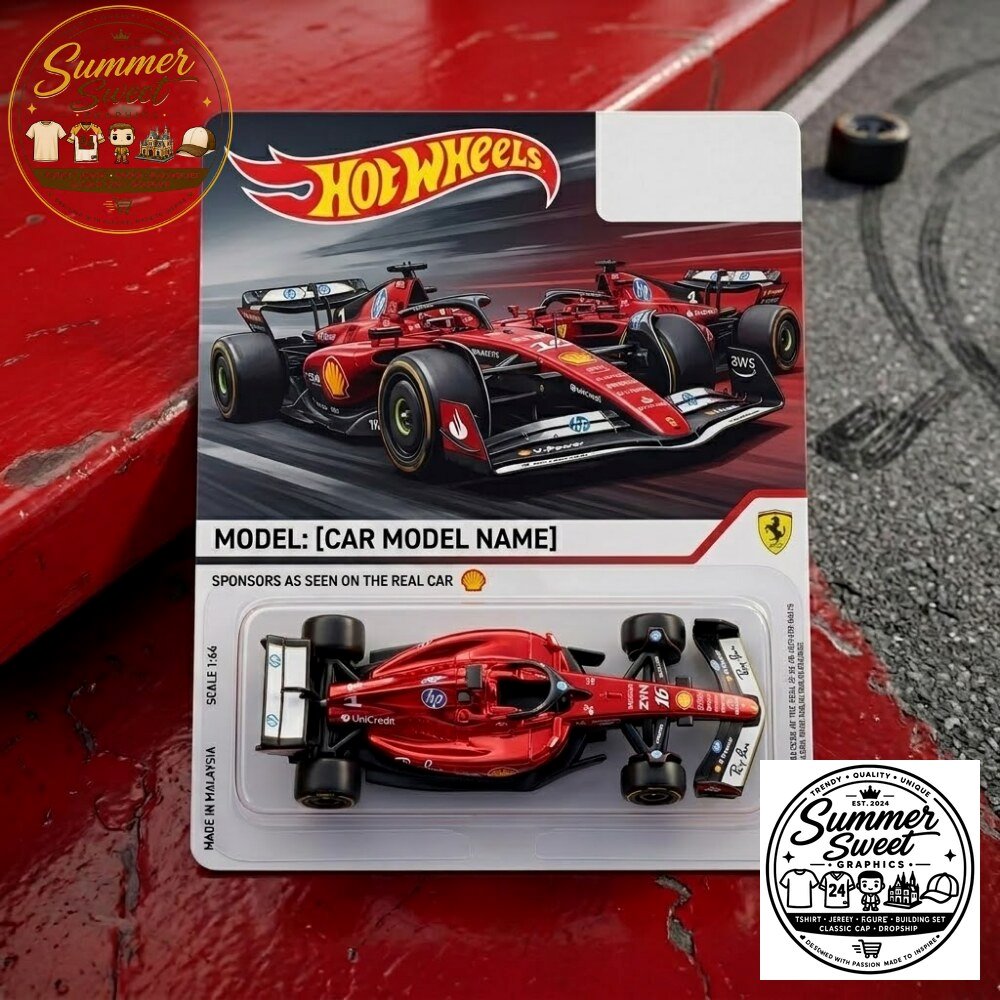The SF-26 Monza Hot Wheels Ferrari F1 Model Car 164 Scale Collectible SF-26 Monza Hot Wheels Ferrari F1 Model Car - 1:64 Scale Collectible – image 3 of 3