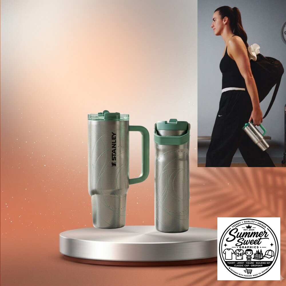 Caitlin Clark x Stanley 1913 Stainless Steel Tumbler Bottle Set