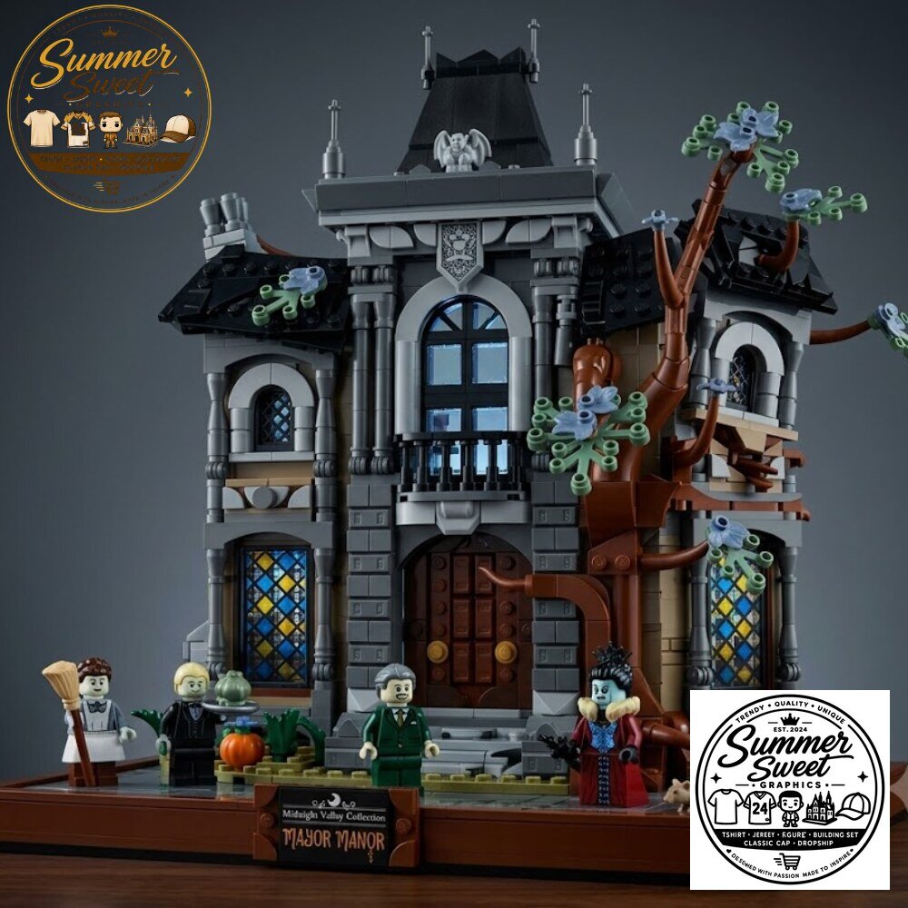 LEGO Icons Mayor Manor Halloween Midnight Valley Collection 5 LEGO Icons Mayor Manor Halloween Midnight Valley Collection
