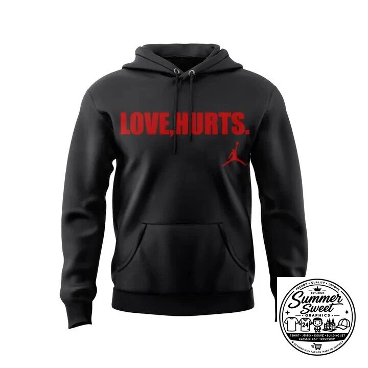 Jalen Hurts Love Hurts Black Pullover Hoodie 7 Jalen Hurts Love Hurts Black Pullover Hoodie