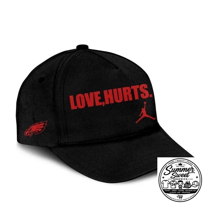 Jalen Hurts Love Hurts Black Pullover Hoodie 10 Jalen Hurts Love Hurts Black Pullover Hoodie