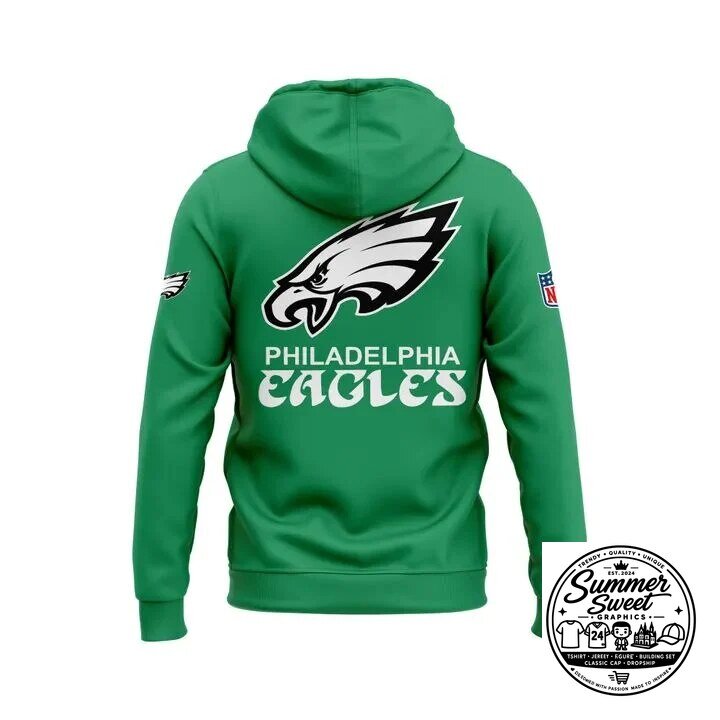 Jalen Hurts Philadelphia Eagles Love Hurts Green Hoodie 8 Jalen Hurts Philadelphia Eagles Love Hurts Green Hoodie