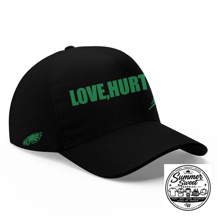 Jalen Hurts Philadelphia Eagles Love Hurts Green Hoodie 10 Jalen Hurts Philadelphia Eagles Love Hurts Green Hoodie
