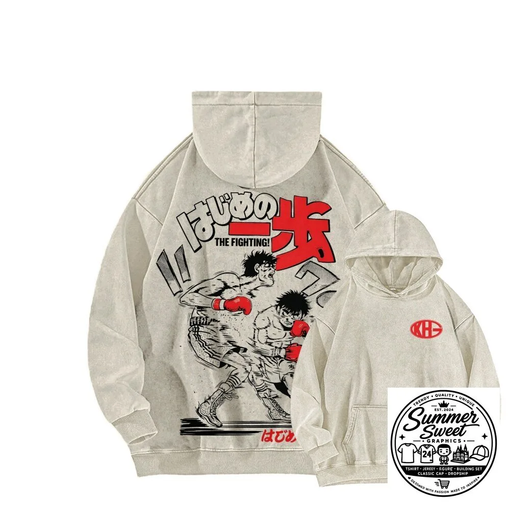 Hajime no Ippo The Fighting Anime Boxing Manga Japanese Hoodie