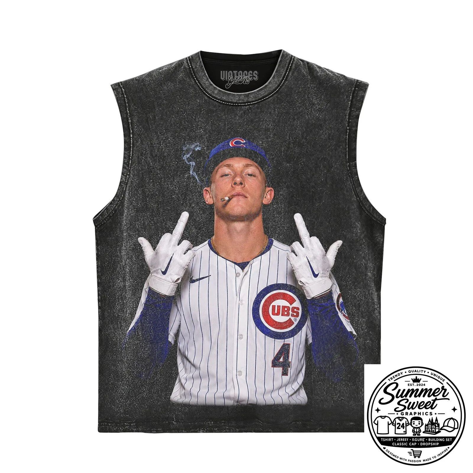 Pete Crow-Armstrong Middle Finger Meme Chicago Cubs Baseball Fan T-Shirt 9 Pete Crow-Armstrong Middle Finger Meme Chicago Cubs Baseball Fan T-Shirt