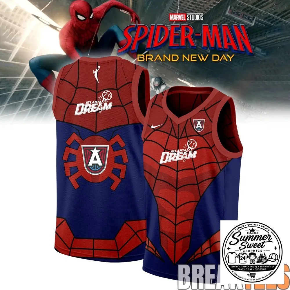Atlanta Dream Spider-Man Brand New Day Basketball Jersey