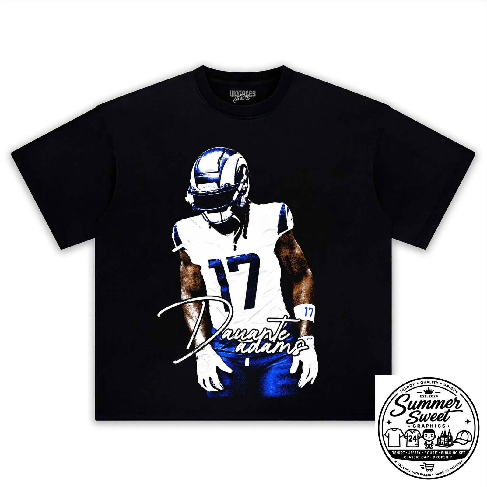 Davante Adams Football Player Graphic T-Shirt