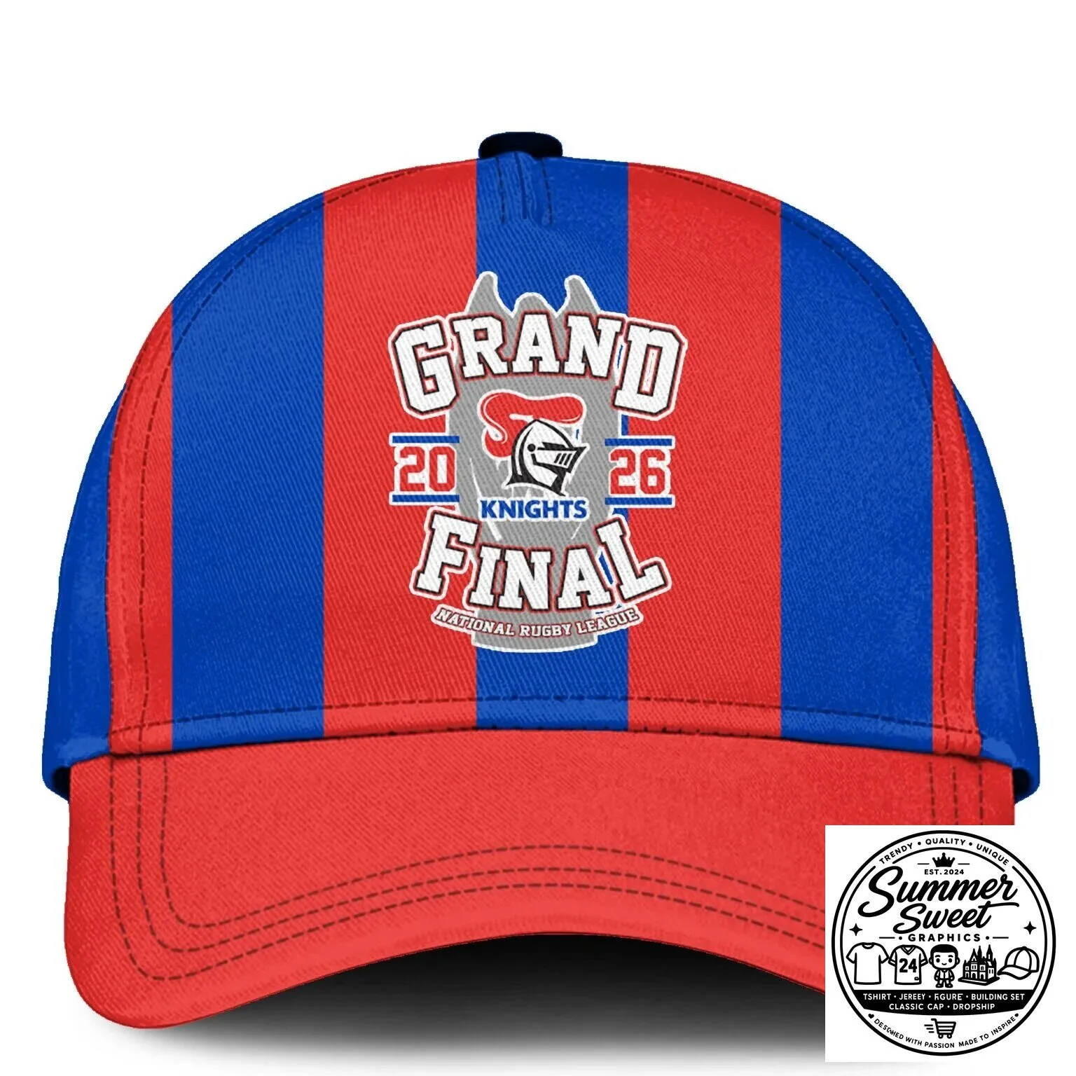 2026 Grand Final Hoodie featuring Newcastle Knights - National Rugby League Apparel 3 2026 Grand Final Hoodie featuring Newcastle Knights - National Rugby League Apparel