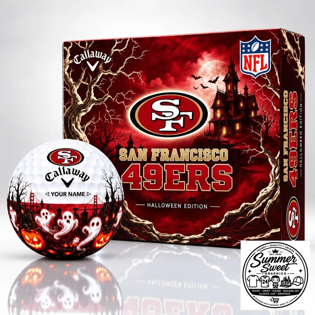 San Francisco 49ers Halloween Edition Golf Ball Set San Francisco 49ers Halloween Edition Golf Ball Set