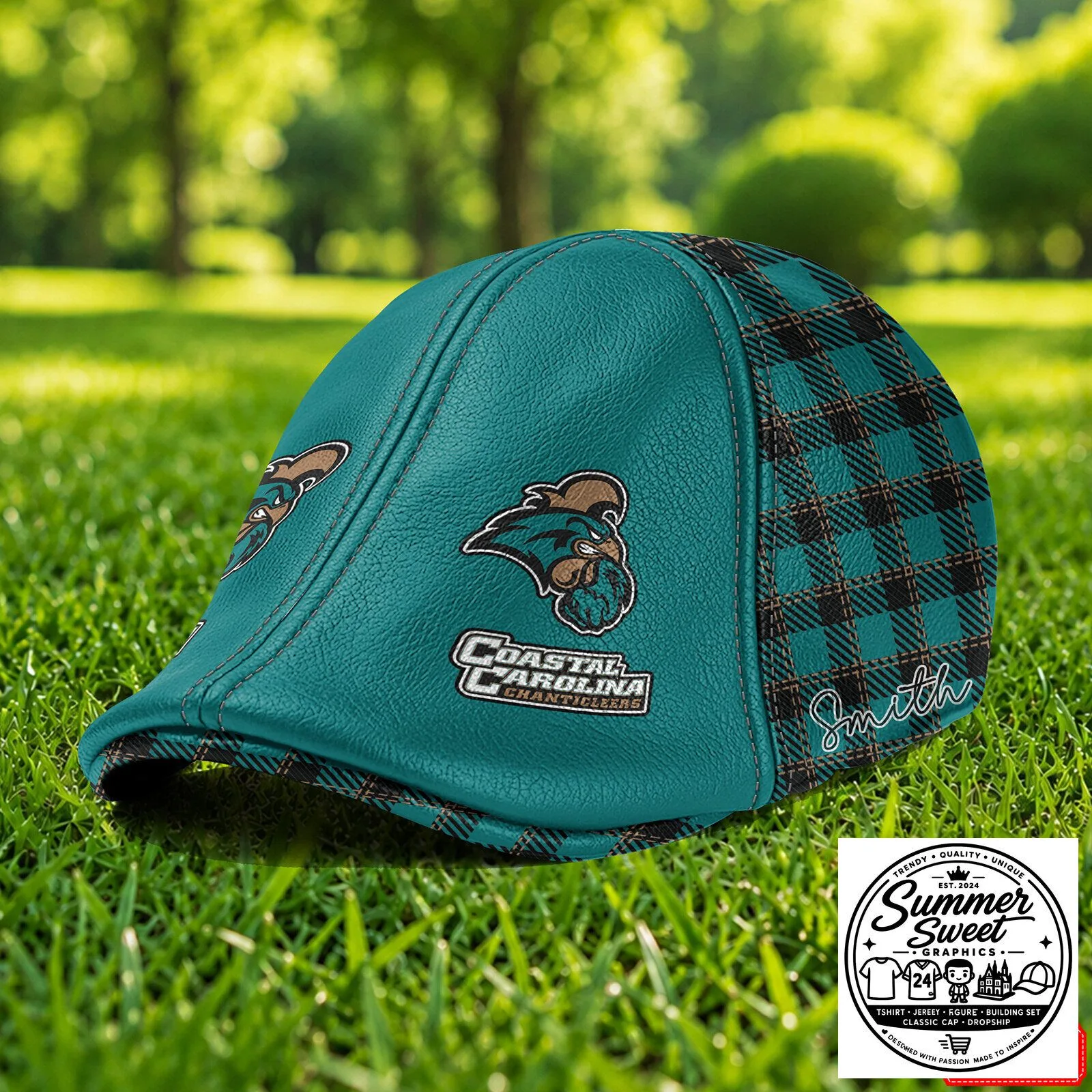 Coastal Carolina Chanticleers NCAA Ivy Cap Flat Cap