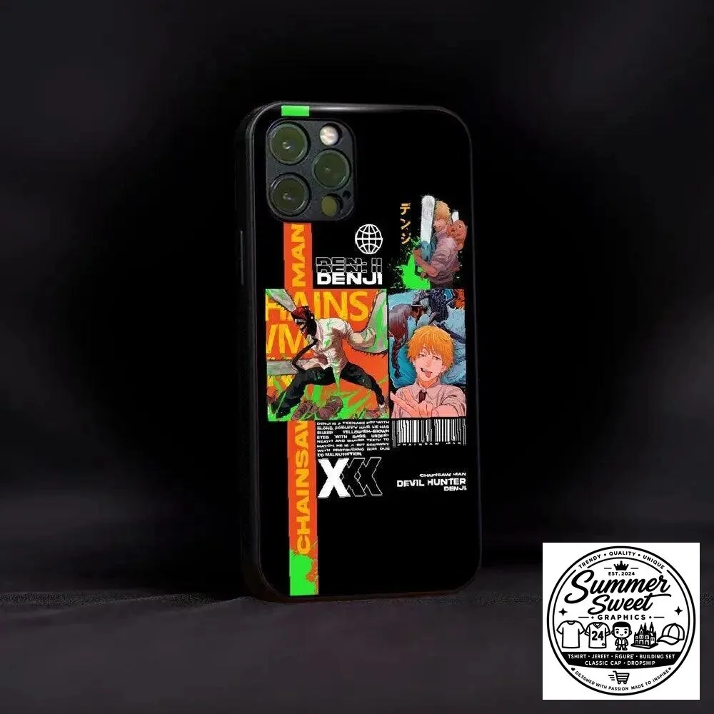 Chainsaw Man Denji Devil Hunter Anime Manga Phone Case