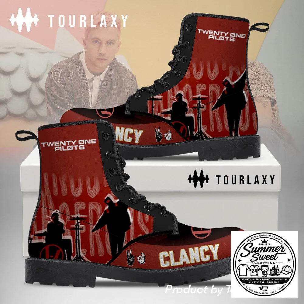 Twenty One Pilots Clancy Tour V2 Combat Boots