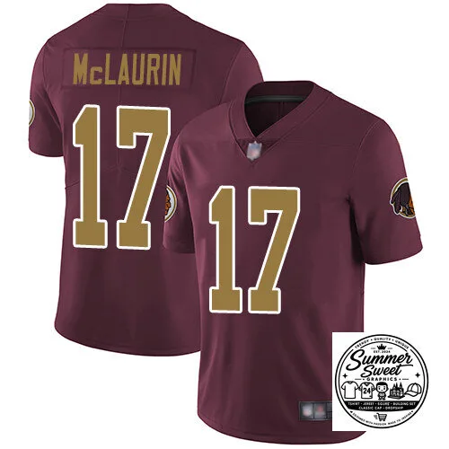 Terry McLaurin Washington Commanders Burgundy Red Football Jersey