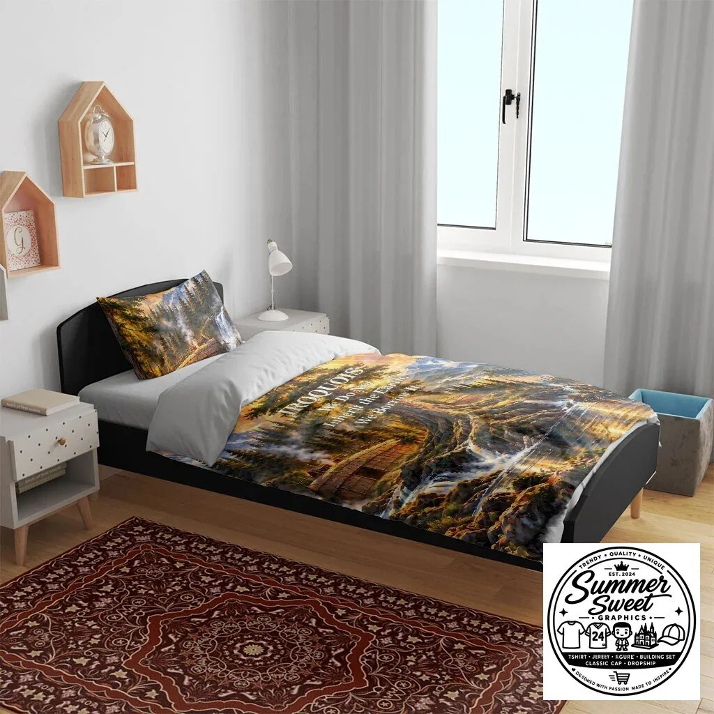Iroquois We Do Not Inherit The Earth We Borrow It Native American Bedding Set 12 Iroquois We Do Not Inherit The Earth We Borrow It Native American Bedding Set