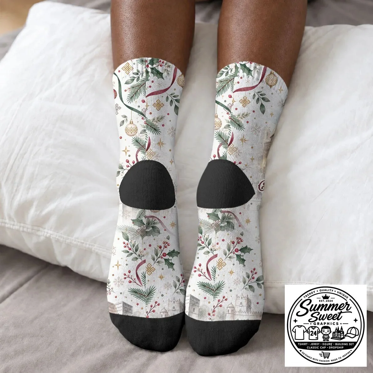 Ethiopian Orthodox Christmas Haile Selassie Vintage Style Crew Socks 8 Ethiopian Orthodox Christmas Haile Selassie Vintage Style Crew Socks
