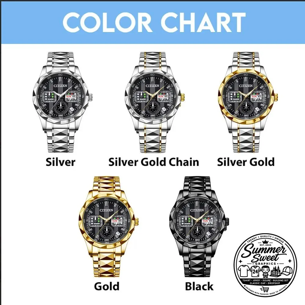 Star Wars Inspired Stainless Steel Quartz Watch with Date Display 6 Star Wars Inspired Stainless Steel Quartz Watch with Date Display