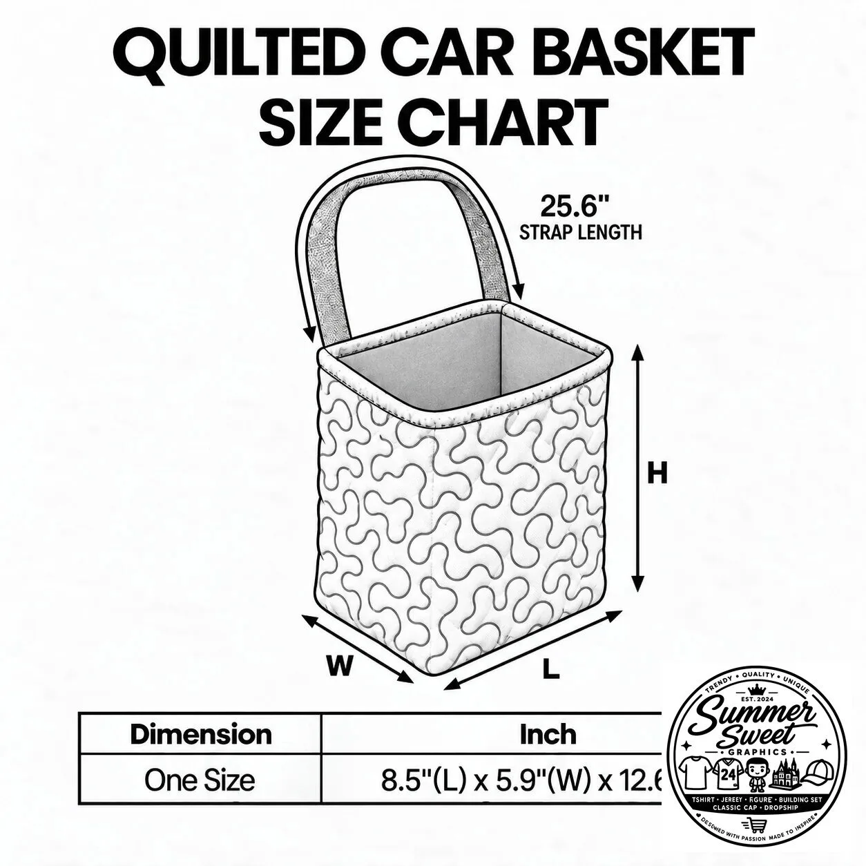 Christian Faith Hope Grace Floral Quilted Car Organizer Storage Basket 5 Christian Faith Hope Grace Floral Quilted Car Organizer Storage Basket
