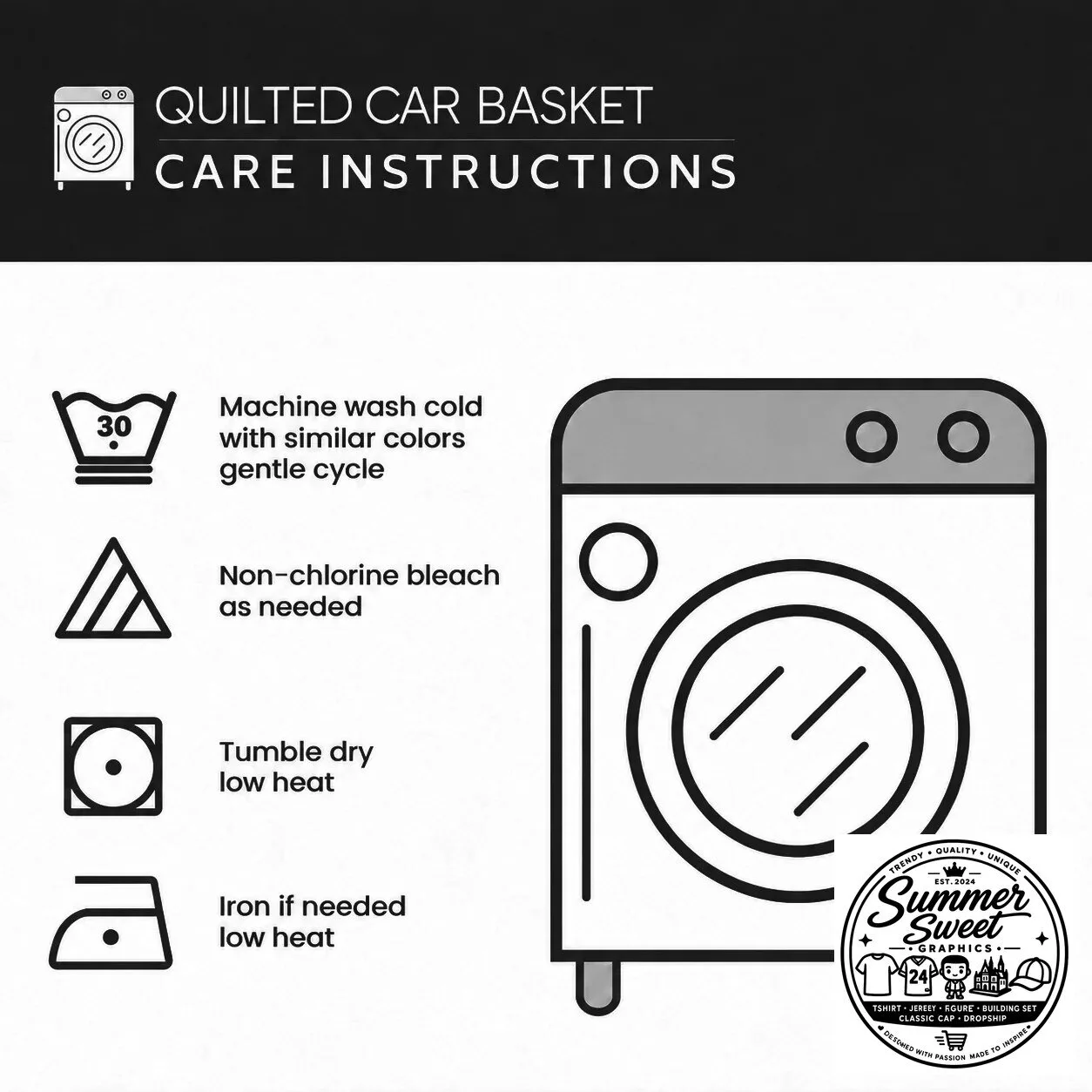 Christian Faith Hope Grace Floral Quilted Car Organizer Storage Basket 7 Christian Faith Hope Grace Floral Quilted Car Organizer Storage Basket