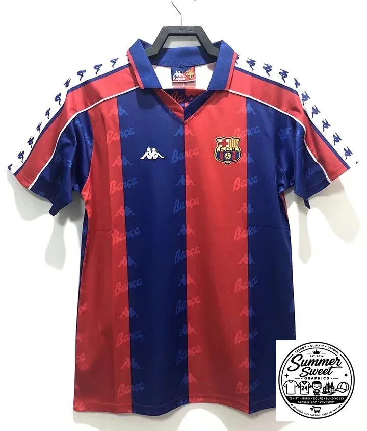 Barcelona 1992-1995 Home Retro Football Jersey
